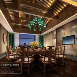 3D66 2018 Chinese Style Room Space C011 